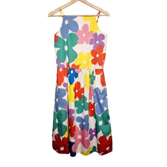 STELLA McCARTNEY KIDS Dress Girls 14+ Colorful Flowers Sleeveless Midi Length - Picture 1 of 10